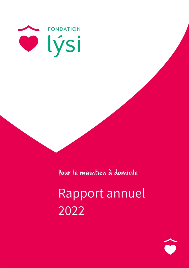 Couverture Fondation Lysi Rapport annuel 2022